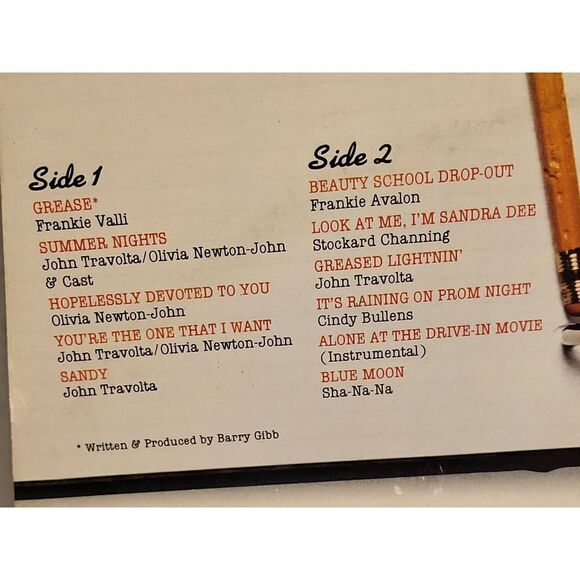 Grease Original Soundtrack Double Vinyl LP Record Album 1st Edition 1978 - Picture 10 of 11